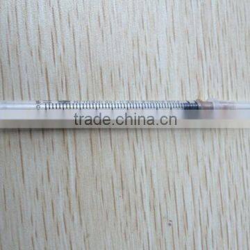 1cc/ml luer lock disposable syringe with needle