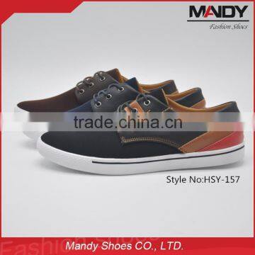 Wholesale high quality classy shoes lace up men fabric shoe