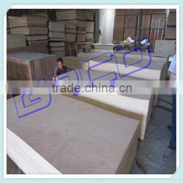 Trade Assurance furniture grade 4x8' red okoume plywood thickness 4mm