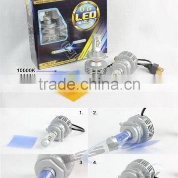 Lanseko g6 Car Kit 25w Hot-selling H11 Car Led Headlight With All in One Design photo-4