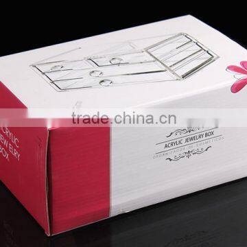 C82 ANPHY Large Drawer Makeup Box Clear Acrylic Accessory Storage Finding Box photo-3