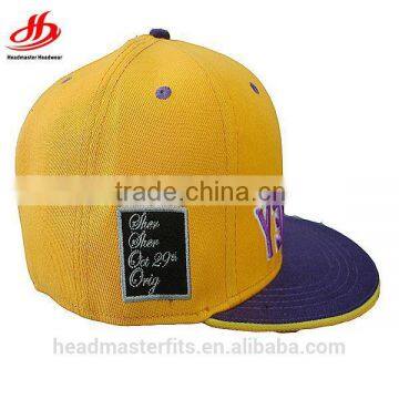 Custom New Design 3D Embroidery 6panel Fitted Hats photo-2