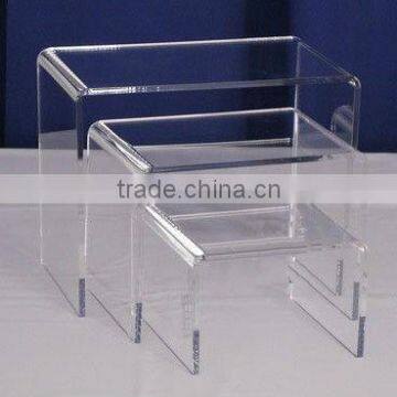 clear acrylic table