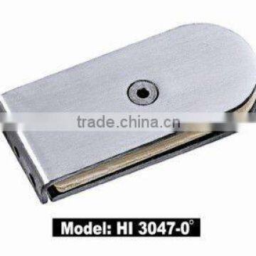 0 angle fixed stainless steel single glass clamp HI-3049