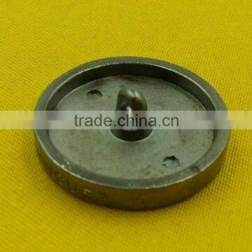 25mm Side Logo Flat Face Metal Shank Button -- MJ2638 photo-3