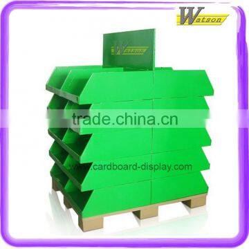 Supermarket Cardboard Pallet Display for All Kinds of Merchandise Display
