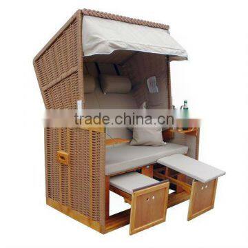 Wicker Roofed Beach Chair photo-2