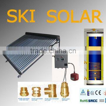 solar water heating panel: Split Pressurized solar water heater with single Heat Exchanger, SKI-SB