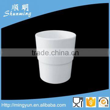 Plastic melamine cup