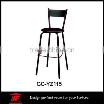 Metal bar chair popular style vintage leather chair for bar