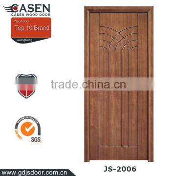 Low-cost fancy design beautiful photo door frames flush wood door for interior used