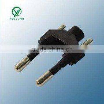 XY-A-052 electronic plug blak with ROHS