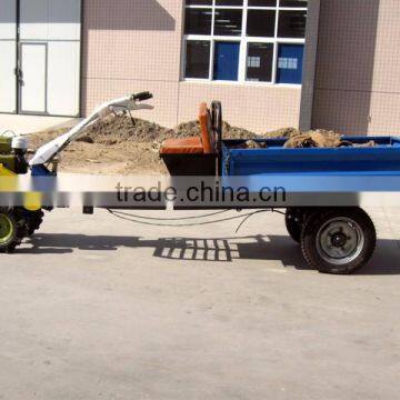 300-500KG capacity Mini power tractor trailer