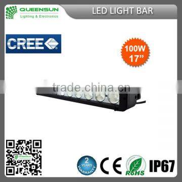 Factory supply 9-32V 17inch 100W led off road light bar                        
                                                Quality Choice