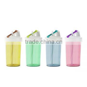 Elegant Simple Design Straw Water Bottle