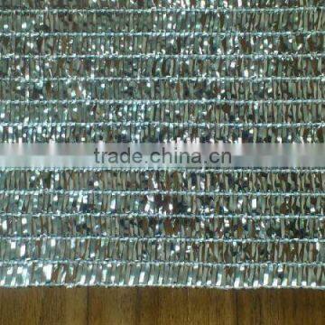 silver aluminum shade net