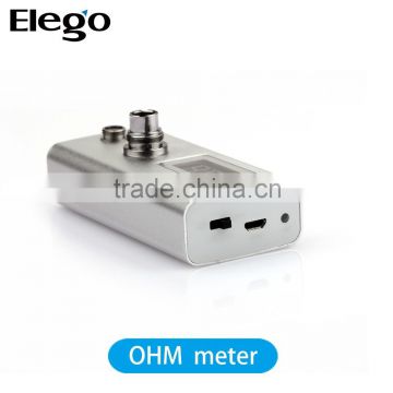 Wholesale e cigarette Cartomize/atomizer ohm meter, ohm meter for 510/ego tanks