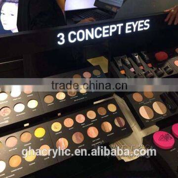 High-end Makeup Products Display Stand,customized Acrylic Cosmetic Display Shelf photo-6
