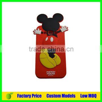 Mickey Custom Silicone 3d phone back cover case for Huawei G520 phone back cover