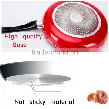 Aluminum Non-stick Pressed/Forged Induction Frying Saute Egg Pizza Pan Skillet Cooking Tool photo-3