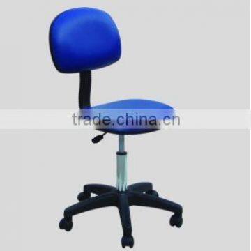 Type Options Esd &cleanroom PVC/PU Leather Esd Chair With Rollers photo-2