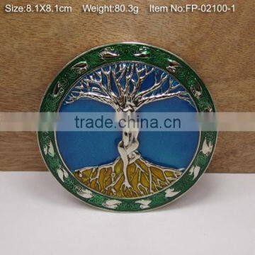 Fashion Metal Designer Gold Plate Belt Buckles photo-5