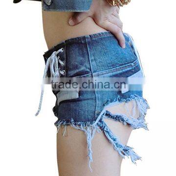Light Blue Classic Durable and Soft High Waist Skinny Pocket Patterns New Pattern Jeans Quality Choice photo-3