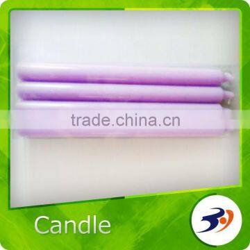 China supplier Multi Colored Taper Candle