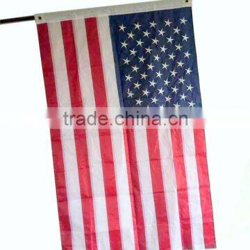 3' X 5' US FLAG EMBROIDERED photo-2