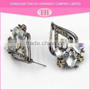 Eco-friendly Material Ladies Emerald Factory New Fashion Alloy Earring photo-4