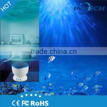 decoration mini wave led baby night light projector