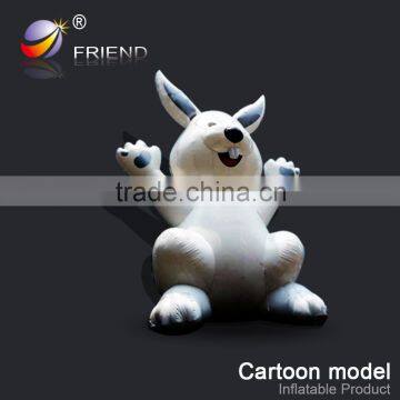 Water Oil resistance Special Recreational activities advertising inflatable cartoon rabbit model