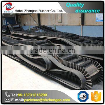 Wholesale Corrosion Resistance Rubber Large Angle Conveyor Belt