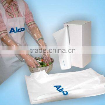 2015 hot sale disposable poly aprons