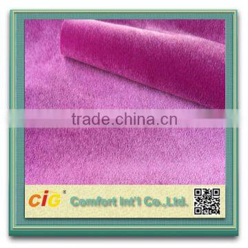 Good Quality For Curtain Chair 100 Polyester Velvet Fabrics