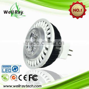 2016 New TOP Quality Indoor Cabinet LED Spotlight 5W 7W MR16 led bulb