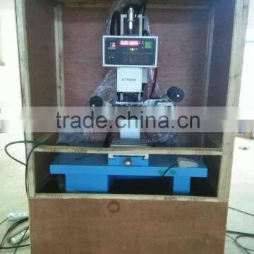 LC leather PU emboss machine TC-200 made in china