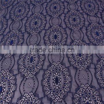 China Supplier Wholesale Well Design Nylon Spandex Lycra Lace Fabric for Garment photo-2