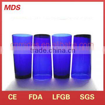 Solid Blue Glass Tumbler