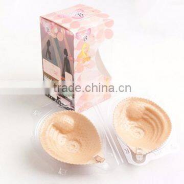 OEM Cloth Breathable Strapless Backless Evening Dress Wedding Dress Silicone Breast Bra photo-4