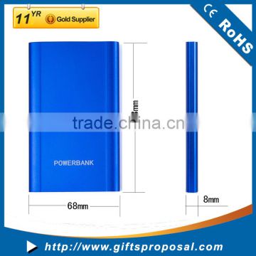 4000mah Metallic Power Bank