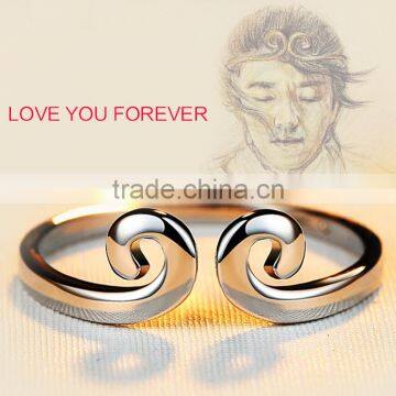 Infinite New Style 925 Silver Ring Custom Clover Ring for Lady Fashion Jewelry photo-3