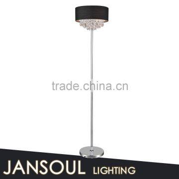 chinese zhongshan lighting factory cheap modern crystal floor lamp for living room