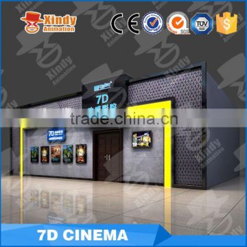 Outdoor big 7d cinema projector 5d simulator cinema theater equipment for sale