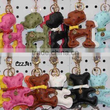 leather animal keychain LZZJ41