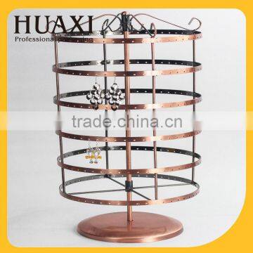 6 layers Metal jewelry display stand jewelry display rack for earrings