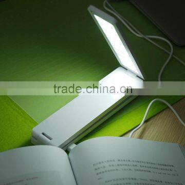 16pcs LEDs USB Rechargable Reading Desk Lamp Folding Foldable Portable Table Light for Study Home Office Reading Protect Eyes