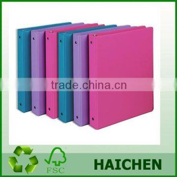 Ningbo Wholesale Big Clip&metal 4 Ring Binder With Folder Pvc Cover photo-3