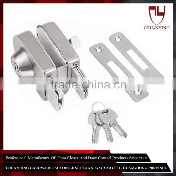 Commercial Security 8-12mm Frameless Glass Door Lock