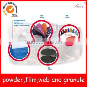 PES/copolyester Hotmelt Adhesive Film for Mesh Fabric Lamination for Shoes photo-3